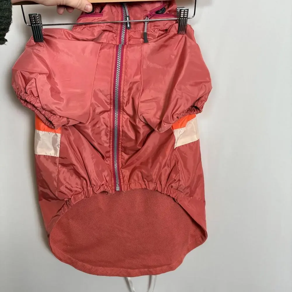 Arcadia Trail Dog Windbreaker Pink Hiking Outdoor Water-resistant Size: Large